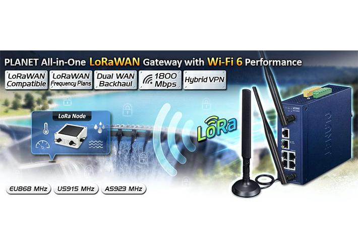 foto noticia Gateway LoRaWAN industrial con Wifi 6 para despliegues AIoT